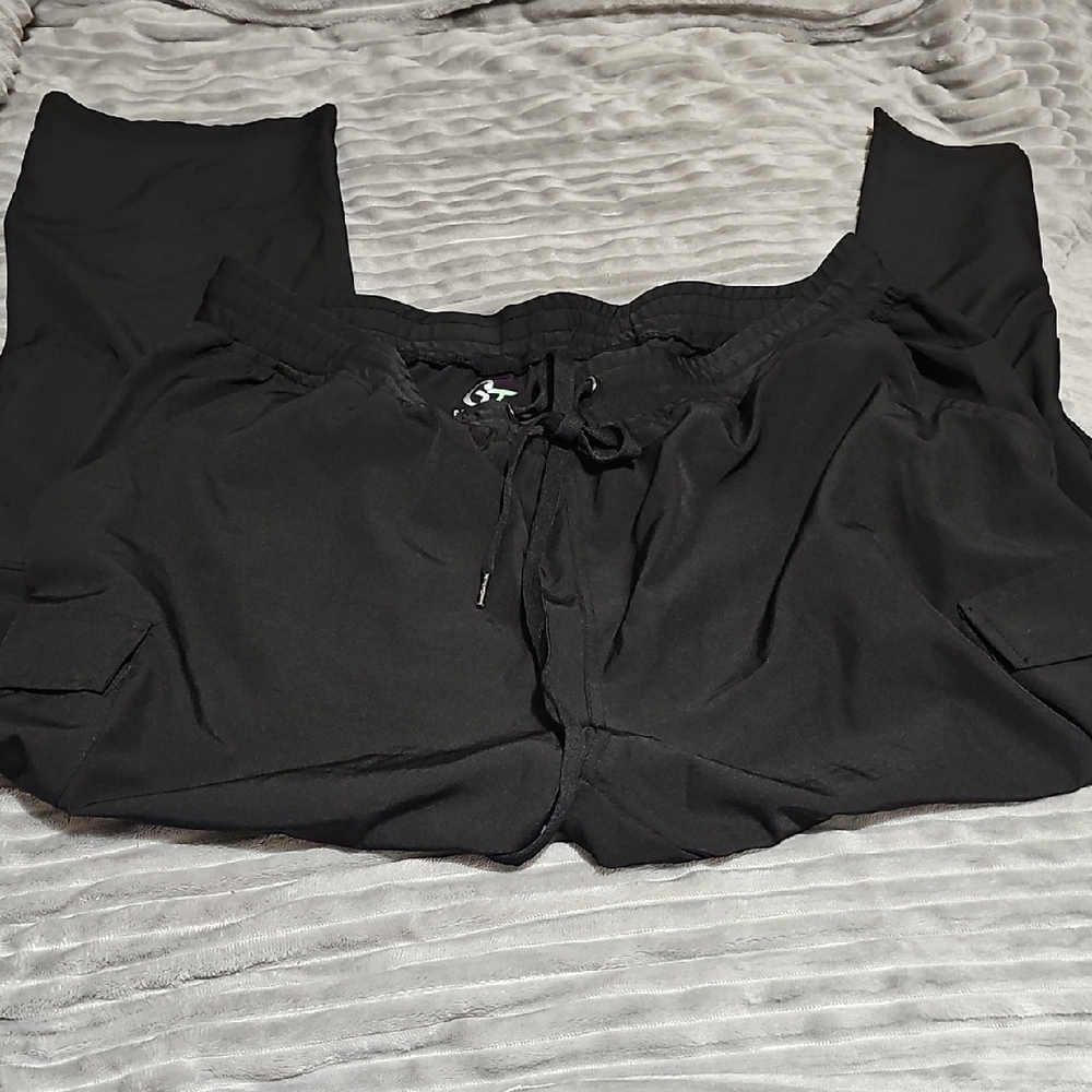 Black Scrub Pants